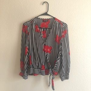 Madewell Floral Blouse